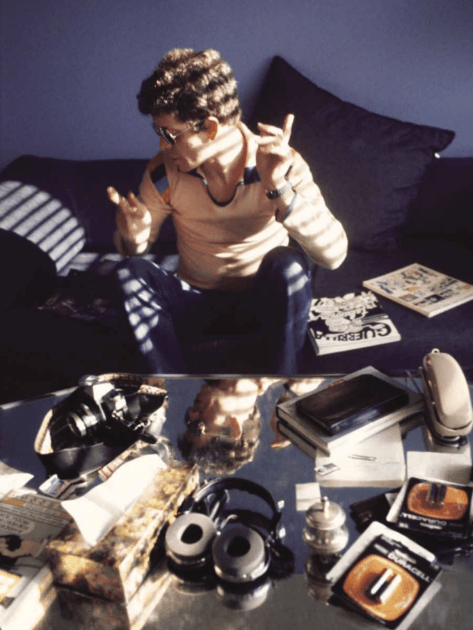 Lou Reed in his apartment, 1976 - Morrison Hotel Gallery