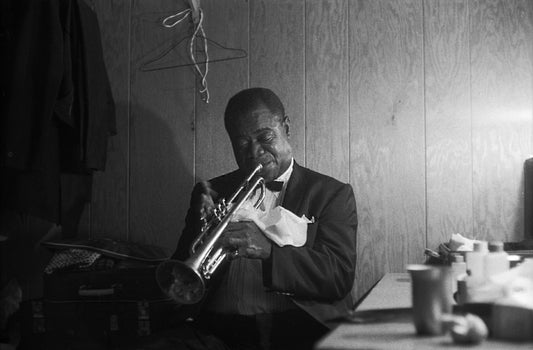 Louis Armstrong at Highland Park, Chicago, 1956 - Morrison Hotel Gallery