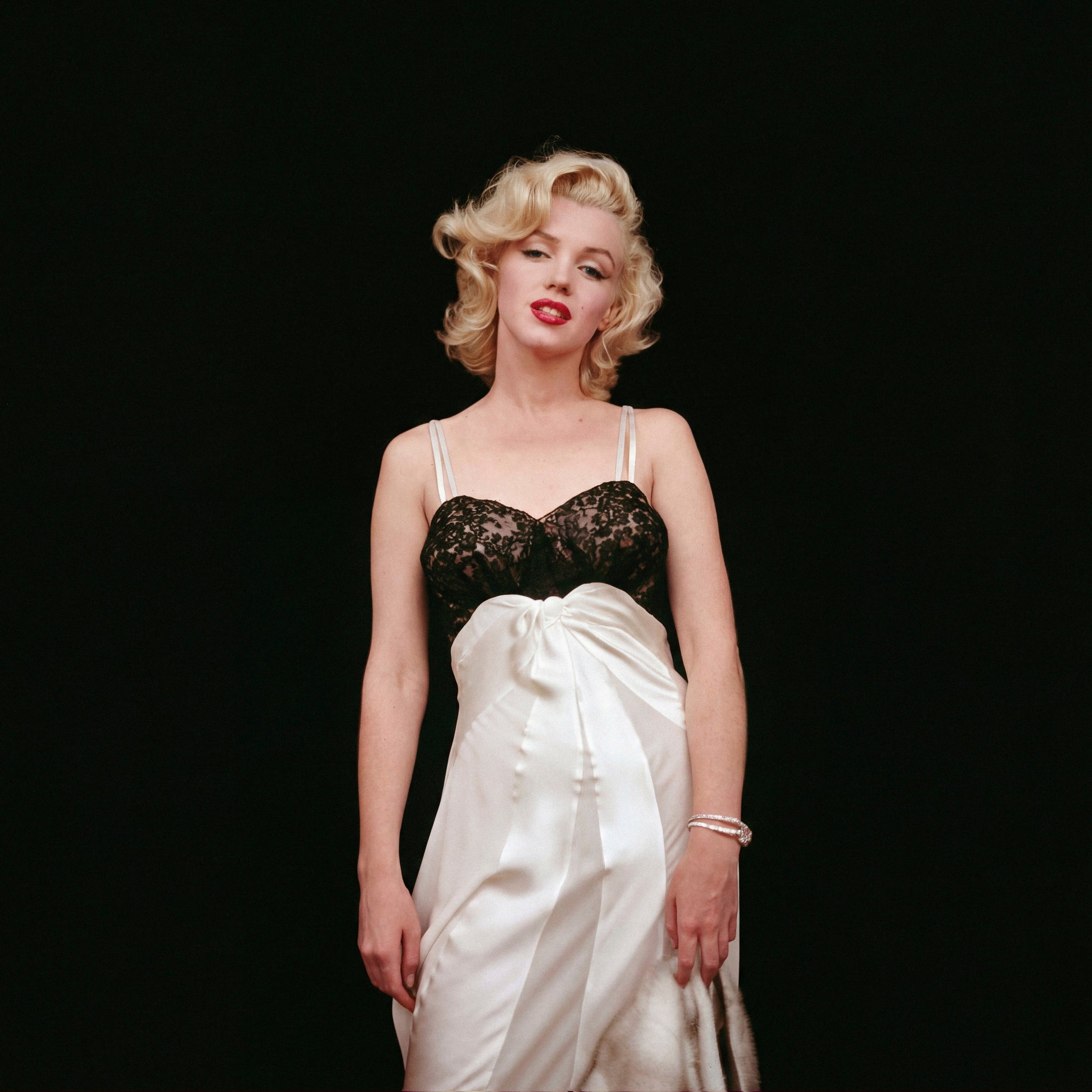 Marilyn Monroe, Negligee Sitting, Standing, 1953 - Morrison Hotel Gallery