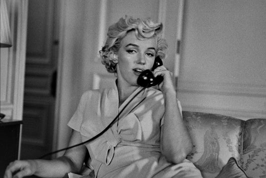 Marilyn Monroe, Phone Call, Hotel Room, 1954 - Morrison Hotel Gallery