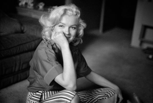 Marilyn Monroe, Sitting, Schneck House, 1953 - Morrison Hotel Gallery