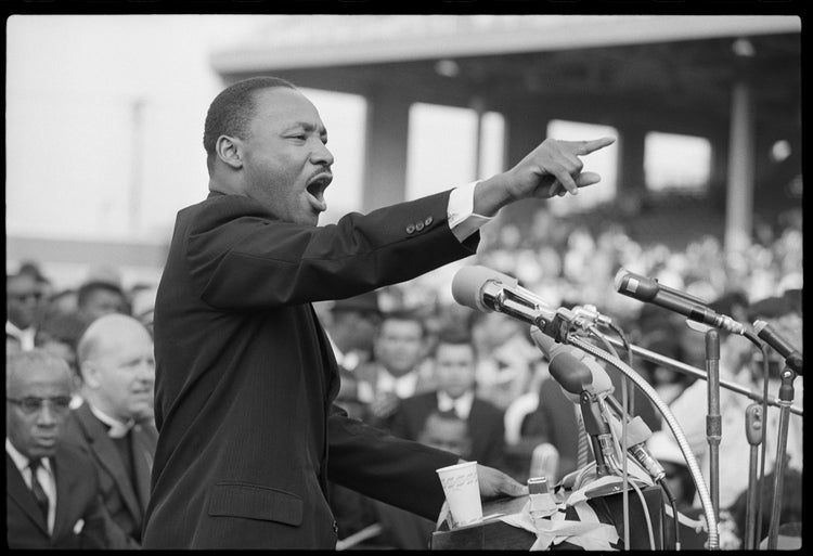 Martin Luther King, LA Coliseum, 1963 - Morrison Hotel Gallery