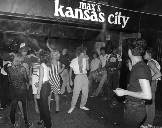 Max's Awning with David Johansen, NYC, 1980 - Morrison Hotel Gallery