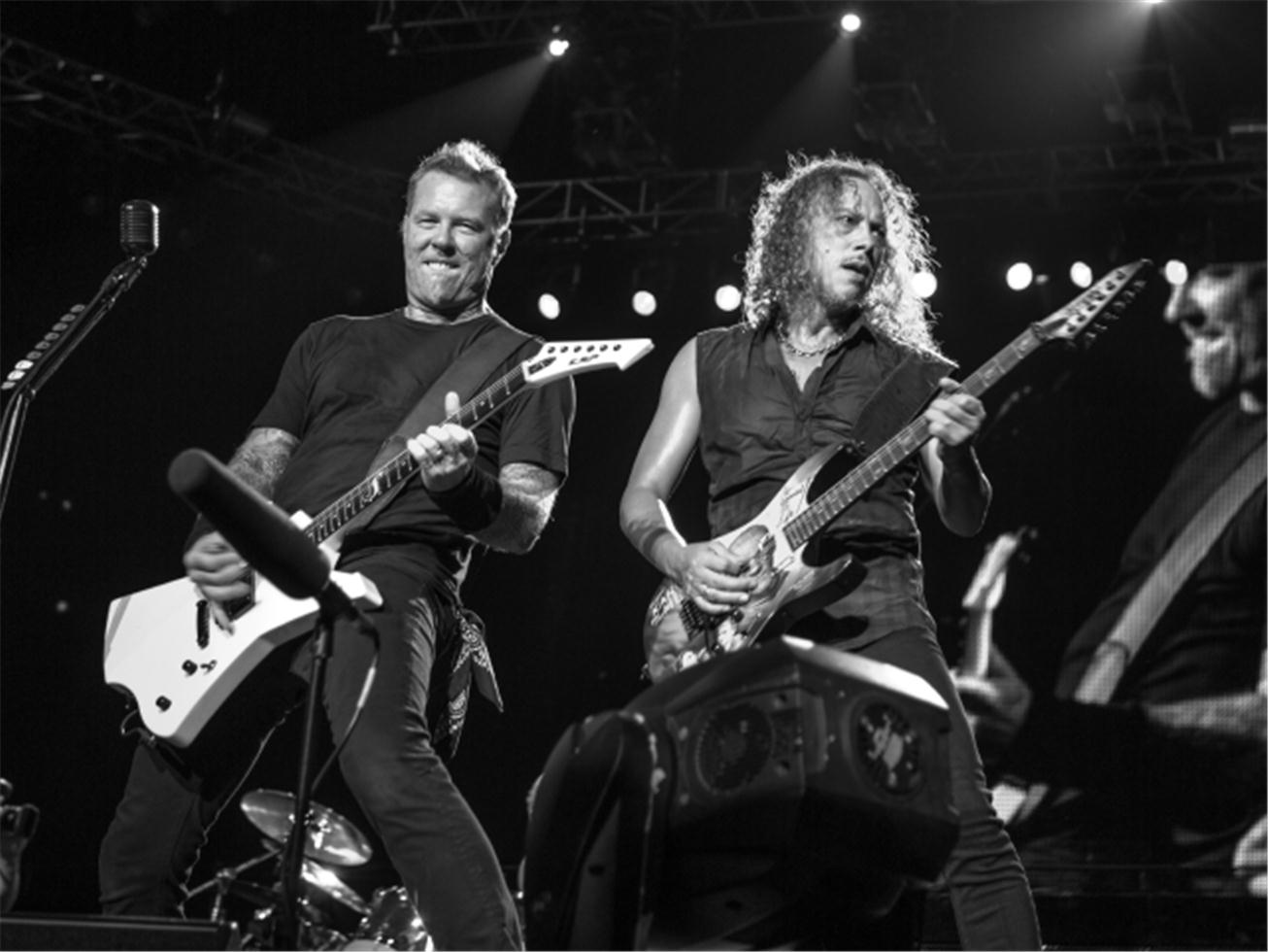 Metallica, Kirk Hammett & James Hetfield, Smiles - Morrison Hotel Gallery