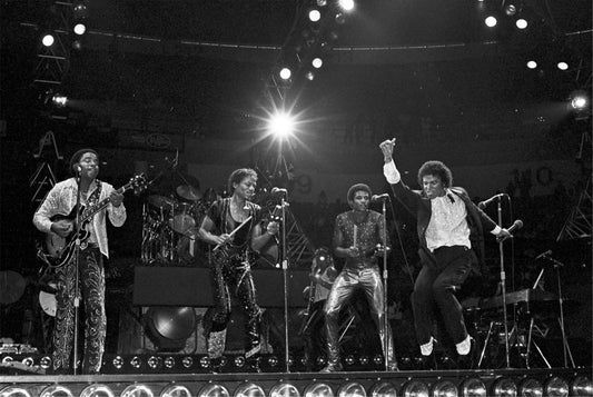 Michael Jackson and the Jackson 5 performing 1981 - Morrison Hotel Gallery