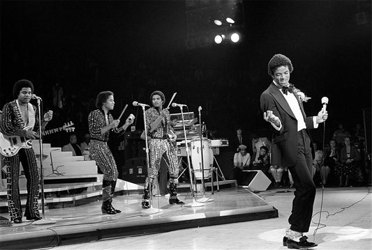 Michael Jackson with The Jacksons, Destiny Tour, Nassau Coliseum, Long Island, New York, 1979 - Morrison Hotel Gallery