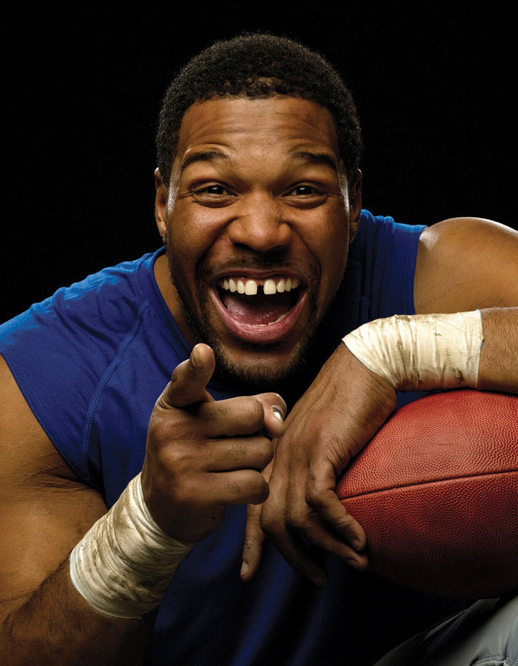 Michael Strahan, New York Giants, Harrison, NJ - Morrison Hotel Gallery