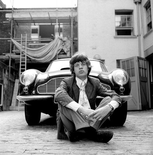 Mick Jagger and Aston Martin, London, 1966 - Morrison Hotel Gallery