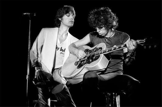 Mick Jagger and Keith Richards, The Rolling Stones, 1978 - Morrison Hotel Gallery