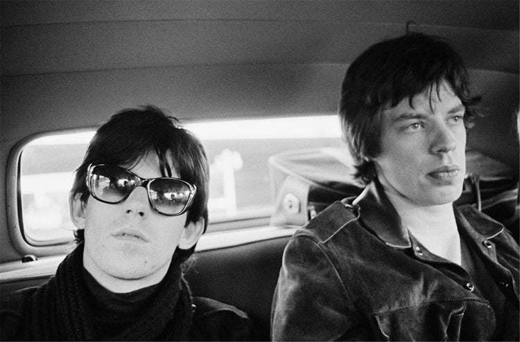 Mick Jagger and Keith Richards, The Rolling Stones, In Limo, 1965 - Morrison Hotel Gallery