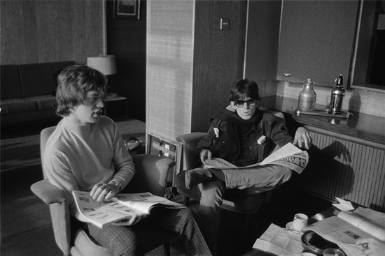 Mick Jagger and Keith Richards, The Rolling Stones - Morrison Hotel Gallery