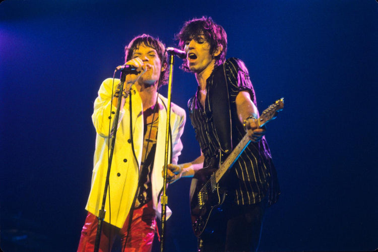 Mick Jagger and Keith Richards - Morrison Hotel Gallery