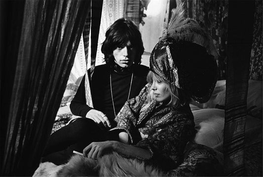 Mick Jagger & Anita Pallenberg, 1968 - Morrison Hotel Gallery