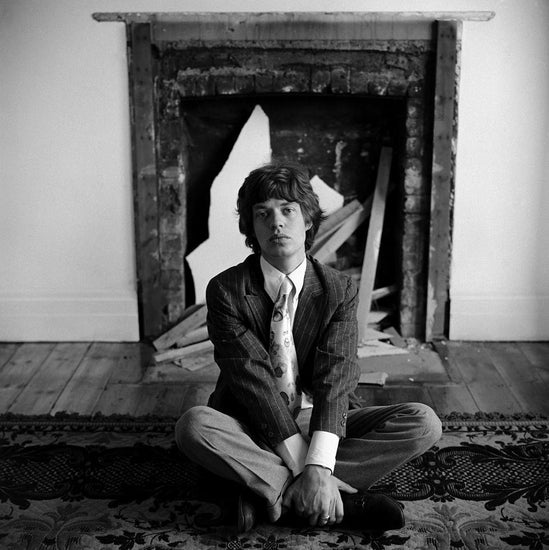 Mick Jagger at home - Morrison Hotel Gallery