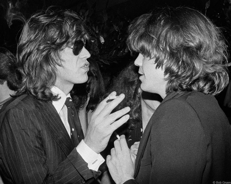 Mick Jagger & David Johansen, NYC, 1976 - Morrison Hotel Gallery