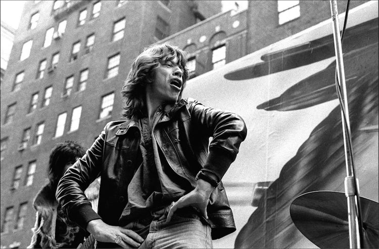 Mick Jagger, Greenwich Village, NYC, 1975 - Morrison Hotel Gallery