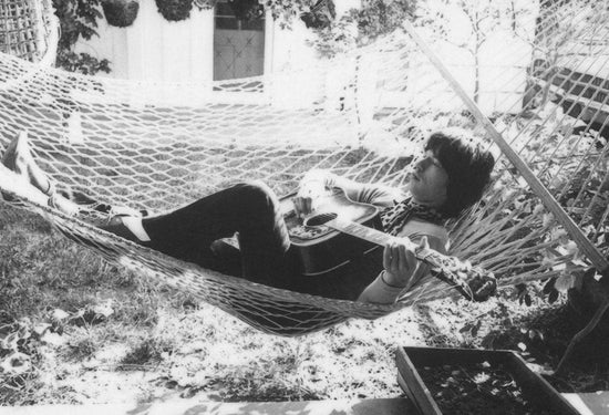 Mick Jagger in Hammock - Morrison Hotel Gallery