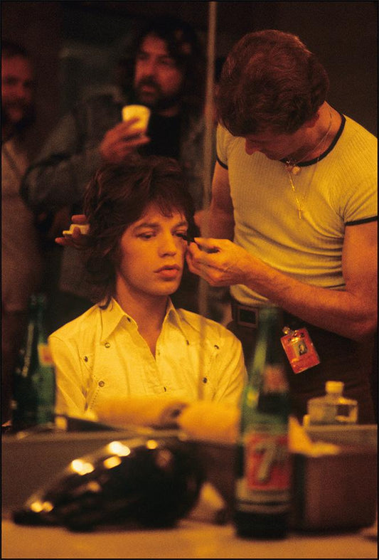 Mick Jagger in Make-up (Terry Southern in Mirror) - Morrison Hotel Gallery