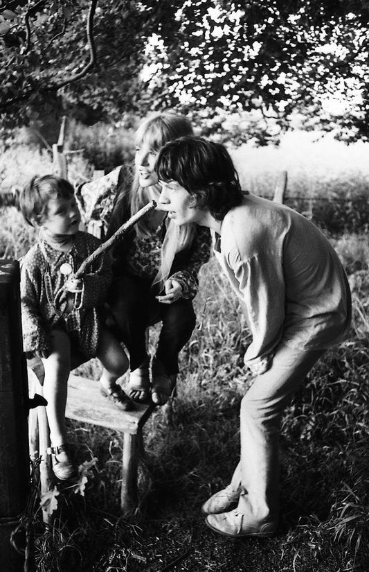 Mick Jagger & Marianne Faithful - Morrison Hotel Gallery