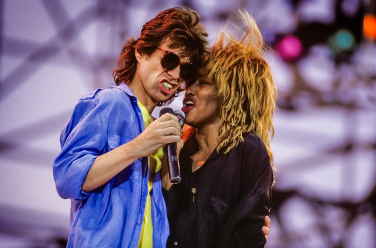 Mick Jagger performing with Tina Turner at Live Aid, Philadelphia, 1985 - Morrison Hotel Gallery