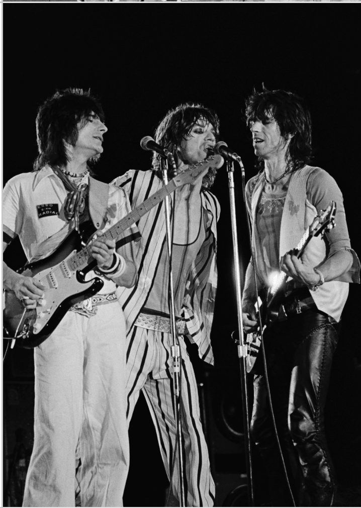 Mick Jagger, Rolling Stones, Winterland Arena, San Francisco, CA, June 6, 1972. - Morrison Hotel Gallery