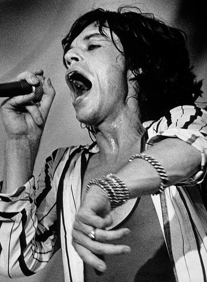 Mick Jagger, with Rolling Stones, Cotton Bowl, Dallas, 1980 - Morrison Hotel Gallery