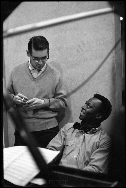 Miles Davis and Bill Evans, Kind of Blue recording session 1959 - Morrison Hotel Gallery