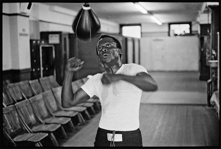 Miles Davis, Gleason’s Gym, NYC, June, 1970 - Morrison Hotel Gallery