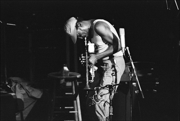 Miles Davis performing at Lincoln Center, New York, 1981 - Morrison Hotel Gallery