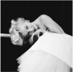 Milton H. Greene Ballerina Sitting B&W - Morrison Hotel Gallery