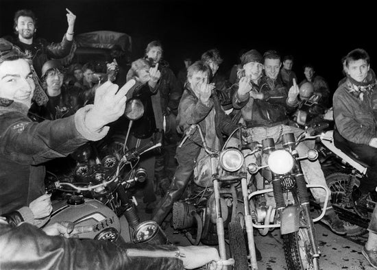 Moscow Bikers, Moscow, 1989 - Morrison Hotel Gallery