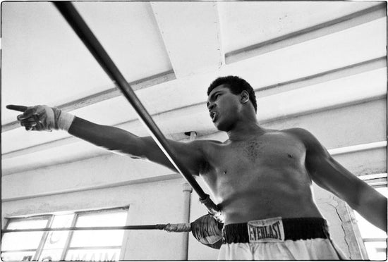 Muhammad Ali, 5th Street Gym, Miami Beach, FL 1971 - Morrison Hotel Gallery