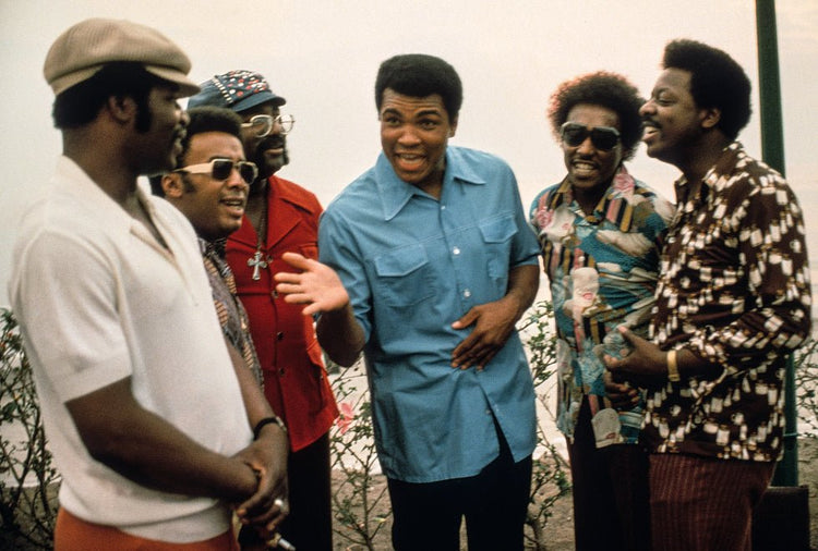 Muhammad Ali and The Spinners, Zaire, 1974 - Morrison Hotel Gallery