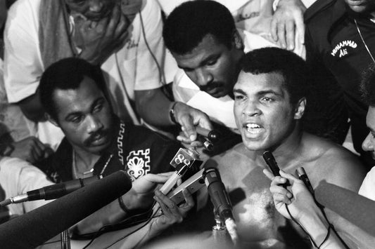 Muhammad Ali with his brother Rahaman Ali, “Thrilla in Manilla,” 1975 - Morrison Hotel Gallery