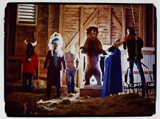 My Morning Jacket, in the barn, Louisville KY, 2003 - Morrison Hotel Gallery