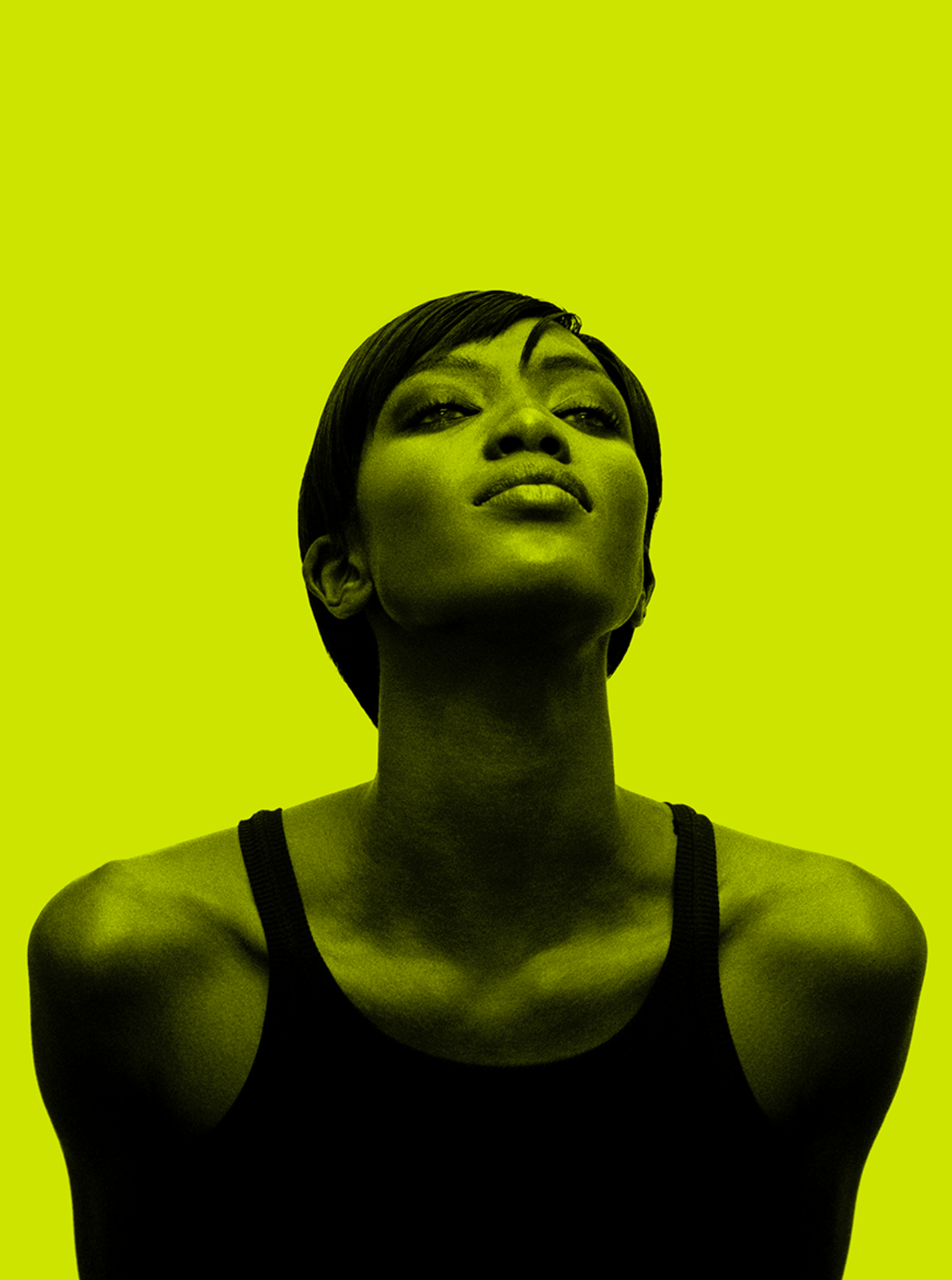 Naomi Campbell, Tank Top, London 2000 - Morrison Hotel Gallery