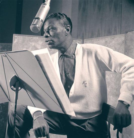 Nat King Cole, recording Love Is The Thing, Capitol Studio A, 1956 - Morrison Hotel Gallery
