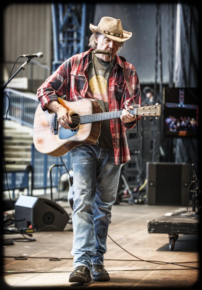 Neil Young and Crazy Horse, Shoreline Amphitheatre, Mountain View, CA, October 20, 2012 - Morrison Hotel Gallery