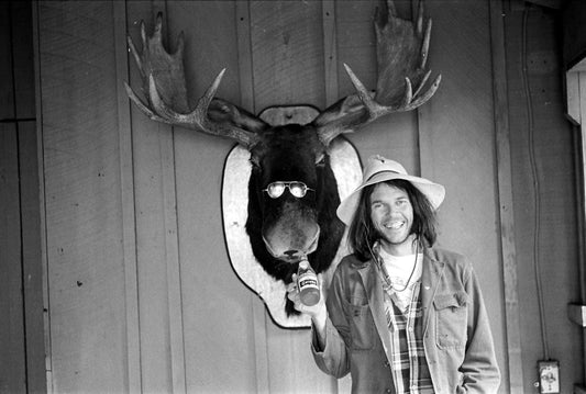 Neil Young and Moose 1975 - Morrison Hotel Gallery