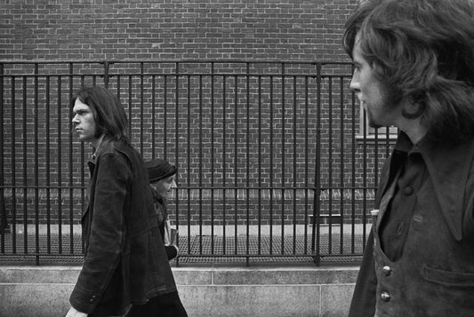 Neil Young & Graham Nash, After the Gold Rush Full Frame, NYC, 1970 - Morrison Hotel Gallery