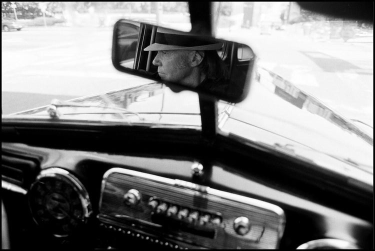Neil Young (rearview mirror) Nashville, TN, 2005 - Morrison Hotel Gallery
