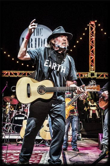 Neil Young, Shoreline Amphitheatre, Mountain View, CA, October 26, 2014 - Morrison Hotel Gallery