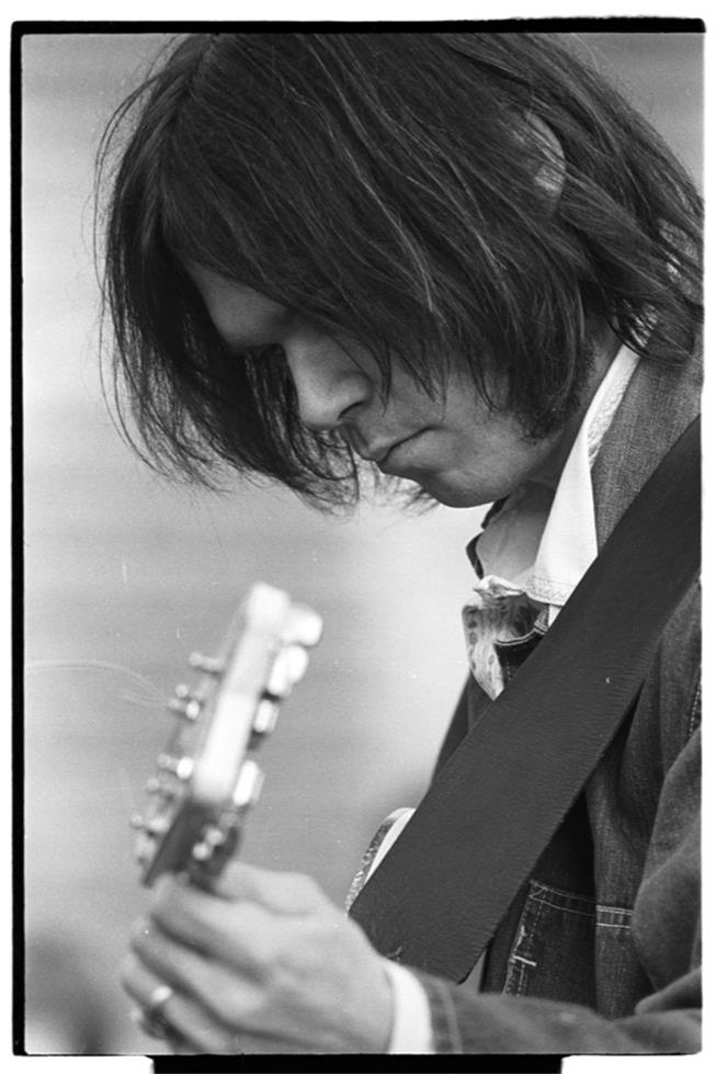 Neil Young with CSNY, Balboa Stadium, 1969 - Morrison Hotel Gallery