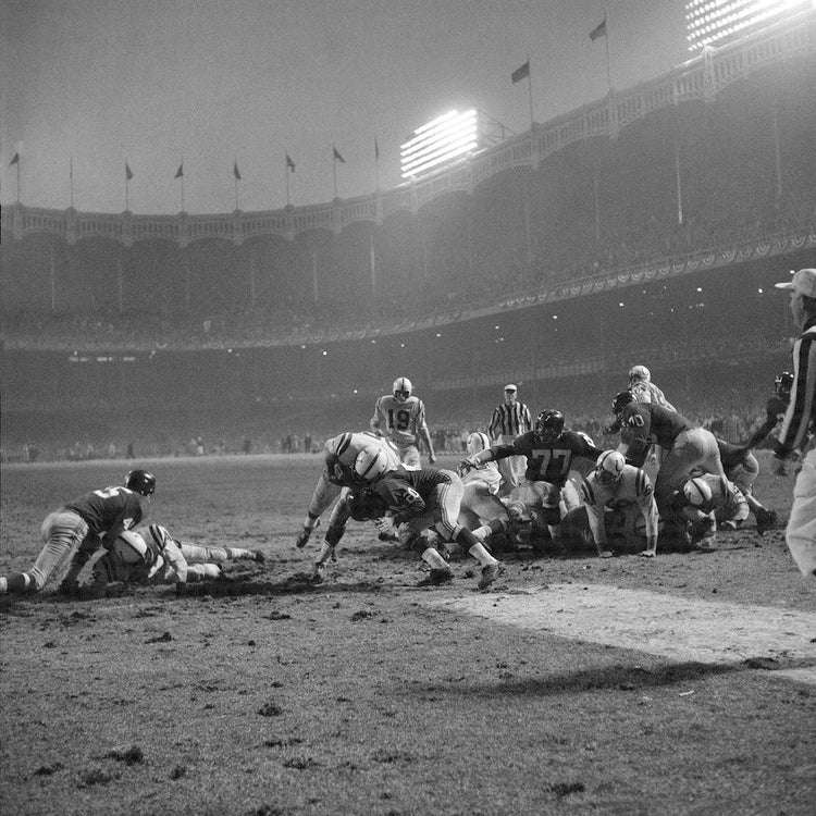 New York Giants vs Baltimore Colts, NFL Championship, 1958 - Morrison Hotel Gallery