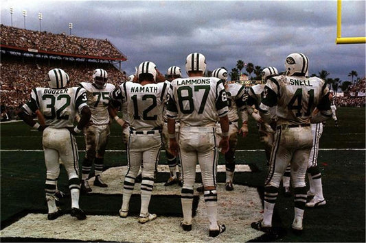 New York Jets vs Baltimore Colts, Super Bowl III, Orange Bowl Stadium, Miami, 1969 - Morrison Hotel Gallery