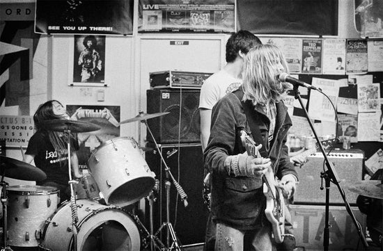 Nirvana, Rough Trade Records on Haight Street, San Francisco, CA, 1990 - Morrison Hotel Gallery