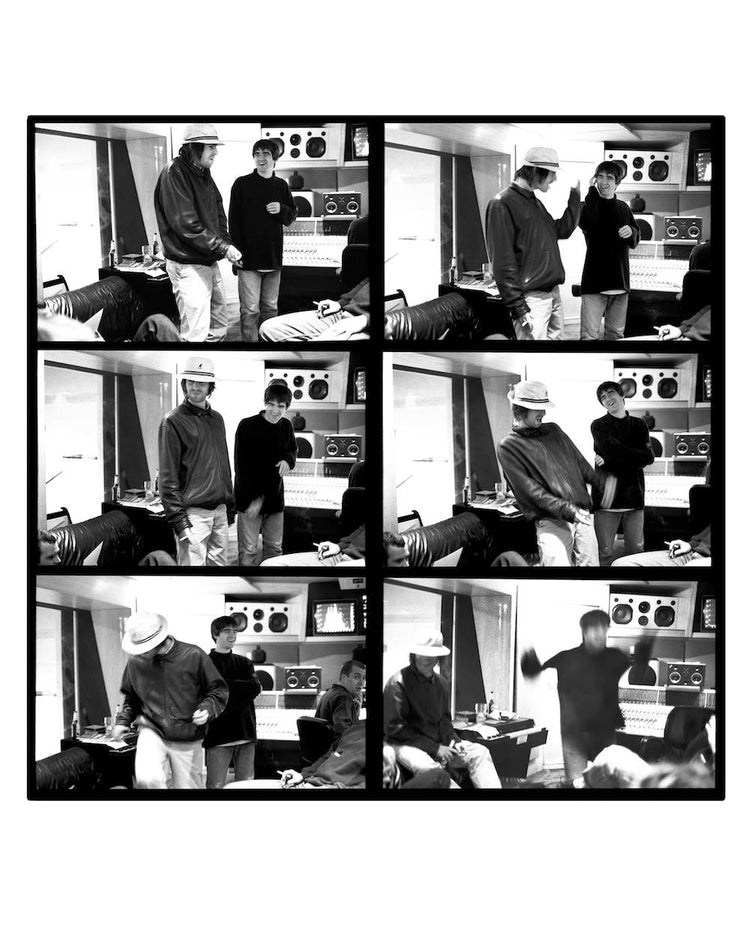 Noel & Liam Gallagher, Oasis, Abbey Road Studios 1996 - Morrison Hotel Gallery