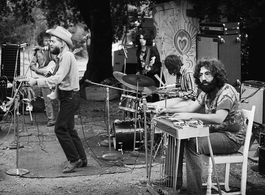 N.R.P.S. with Jerry Garcia, Mickey Hart’s Ranch, 08.21.71 - Morrison Hotel Gallery