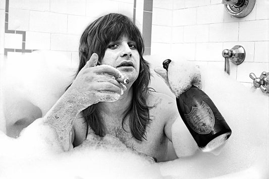 Ozzy Osbourne (bathtub) The Plaza Hotel, NYC, 1981 - Morrison Hotel Gallery