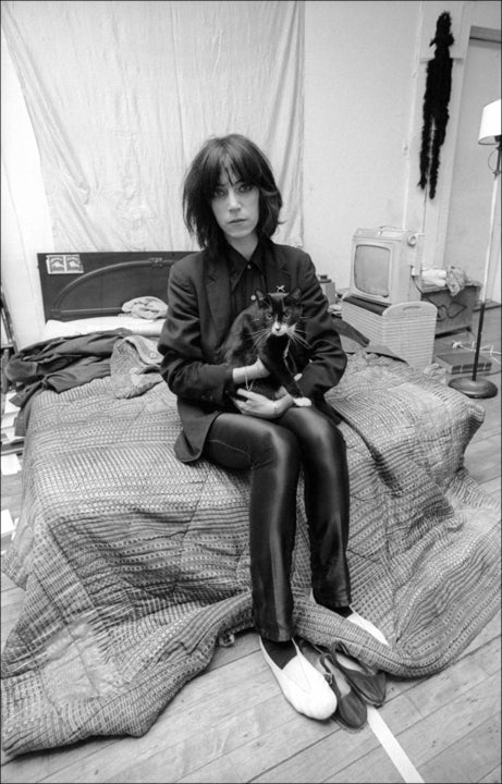 Patti Smith and Her Cat, New York City - Morrison Hotel Gallery